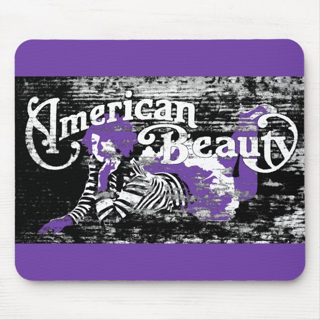 Tapis De Souris beauté américaine (Devant)