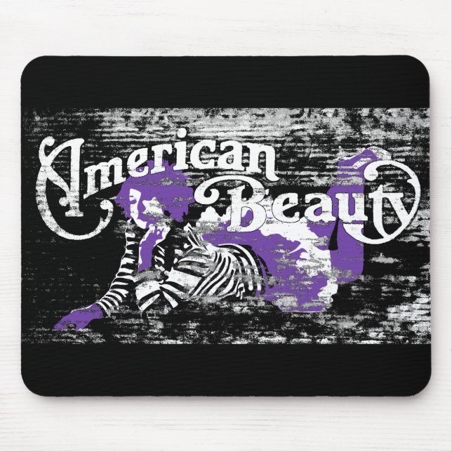 Tapis De Souris beauté américaine (Devant)