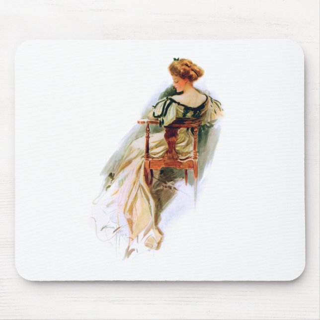 Tapis De Souris Beauté américaine (Devant)