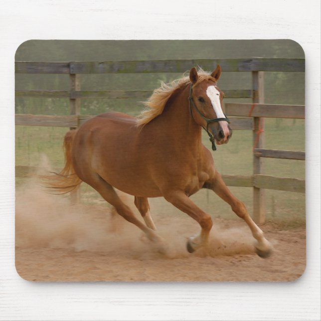 Tapis De Souris Beauté Brown Mousepad (Devant)