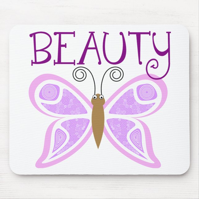 Tapis De Souris Beauté des papillons (Devant)