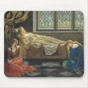 Tapis De Souris Beauté dormante (par John Collier)