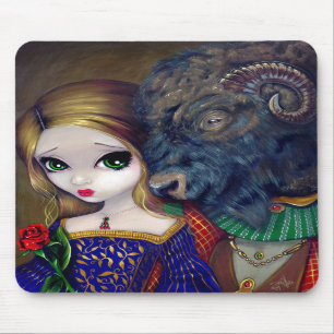 Tapis De Souris "Beauté et la bête" Mousepad