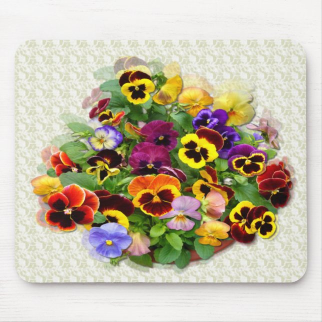 Tapis De Souris BEAUTÉ Pansy ~ Mousepad (Devant)