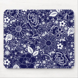 Tapis De Souris Beautés botaniques Blue Souse Pad