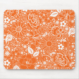 Tapis De Souris Beautés botaniques Pad à souris orange