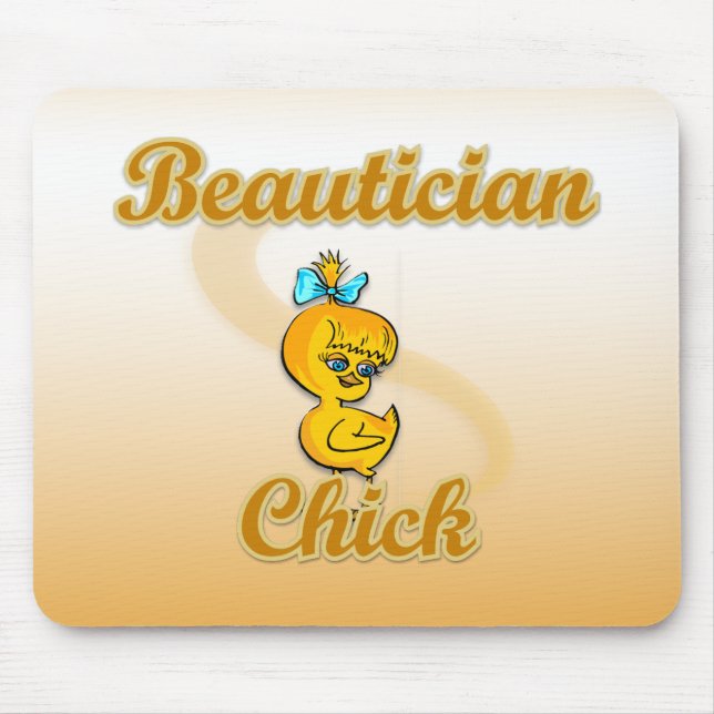 Tapis De Souris Beautician Chick (Devant)