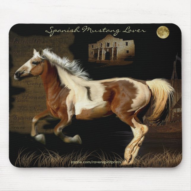 Tapis De Souris Beautiful Equines Cheval-lover's Gift (Devant)