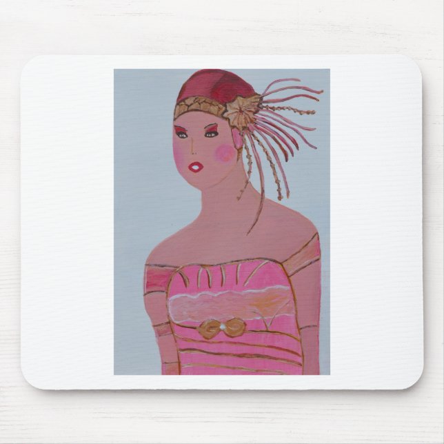 Tapis De Souris Beautiful Lady 3 (Devant)