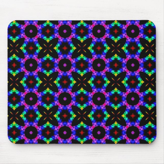 Tapis De Souris Beautiful Retro Pattern (Devant)