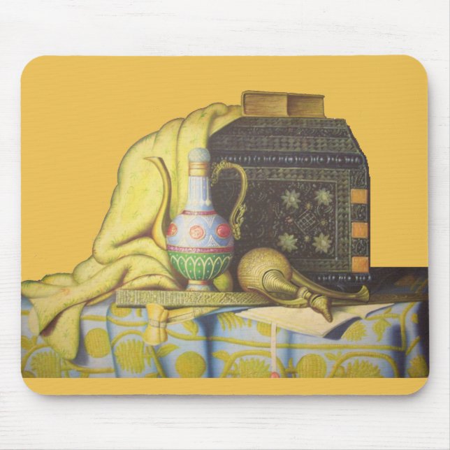 Tapis De Souris Beaux artefacts égyptiens : Secrets des pharaons (Devant)