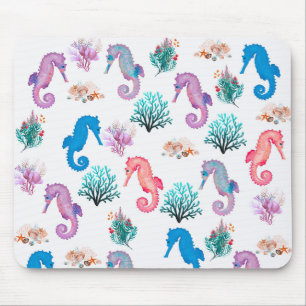 Tapis De Souris Beaux hippocampes