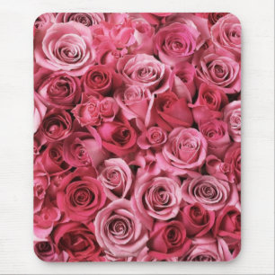 Tapis De Souris Beaux roses roses