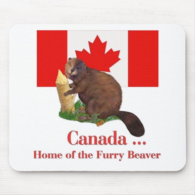 Tapis De Souris Beaver Furry (Devant)
