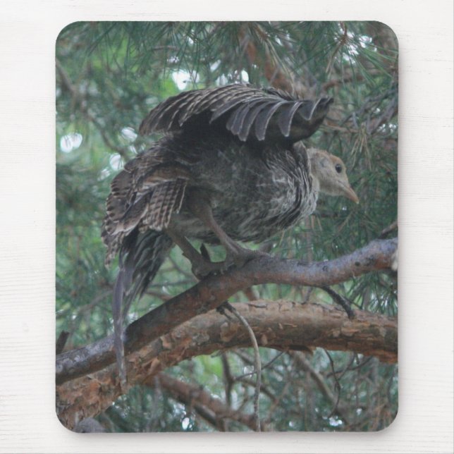 Tapis De Souris Bébé dinde mousepad (Devant)