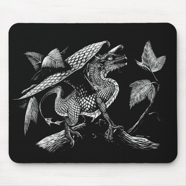 TAPIS DE SOURIS BÉBÉ DRAGON (Devant)