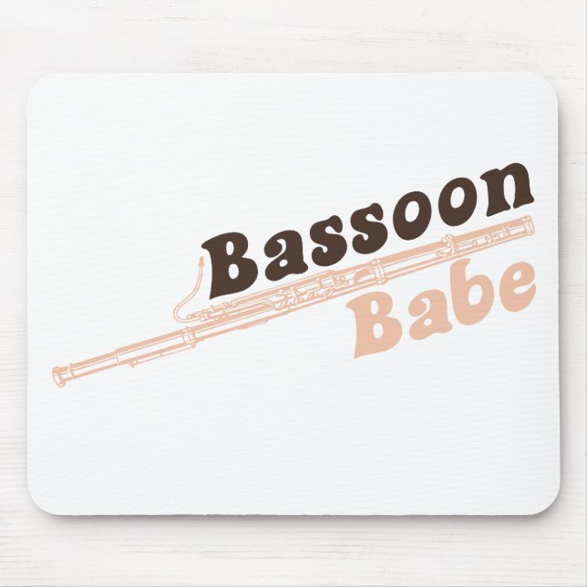 Tapis De Souris Bébé du basson (Devant)