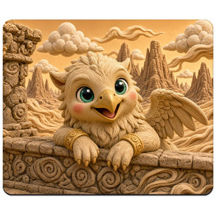 Tapis De Souris Bébé Griffin Mignon, Mythique