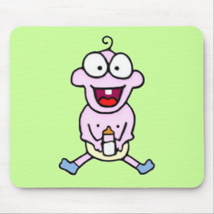 Tapis De Souris Bébé heureux Mousepad