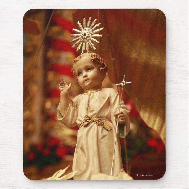 Tapis De Souris Bébé Jésus (Devant)