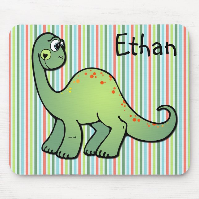 Tapis De Souris Bébé mignon Dinosaur Mousepad pour un garçon (Devant)