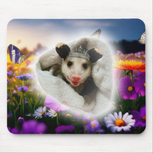 Tapis De Souris Bébé opossum sarigue