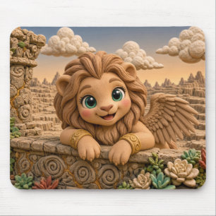 Tapis De Souris Bébé Sphinx Mignon, Mythique