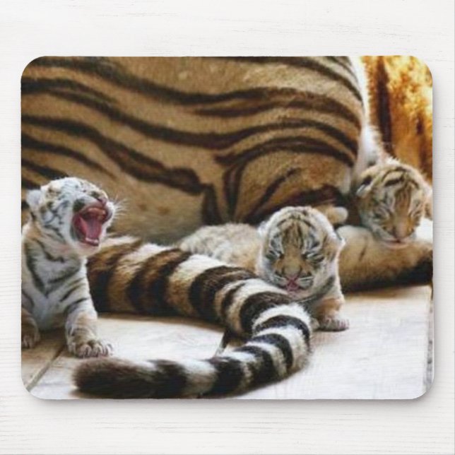 Tapis De Souris Bébés Mousepad de tigre (Devant)