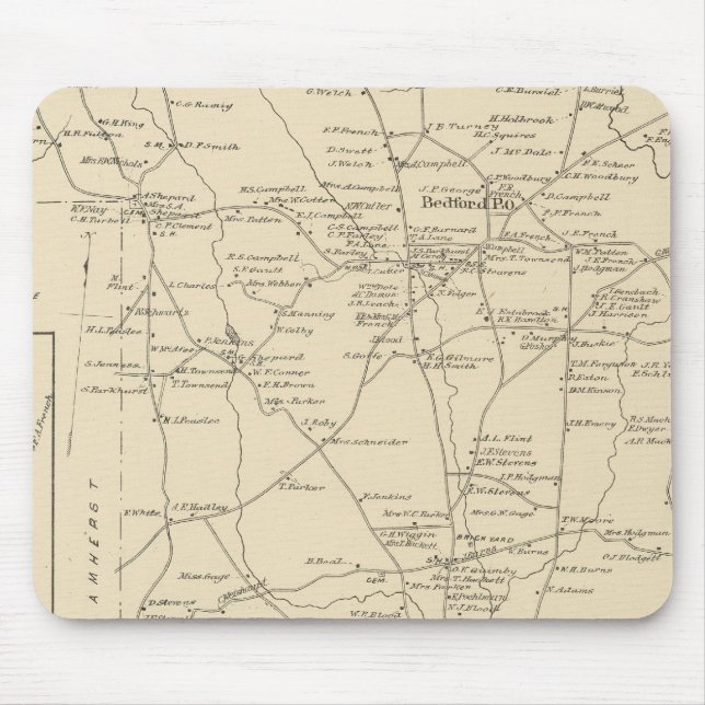 Tapis De Souris Bedford, Amherst, Hillsborough Co. (Devant)