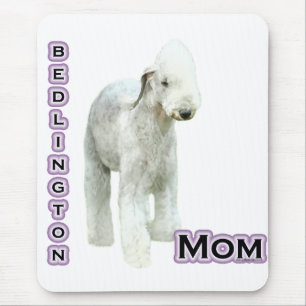 Tapis De Souris Bedlington Terrier Maman 4