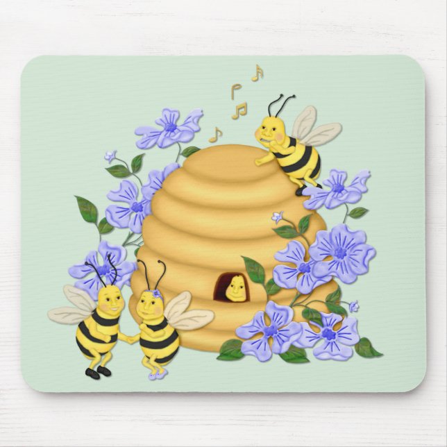 Tapis De Souris Bee Dance (Devant)