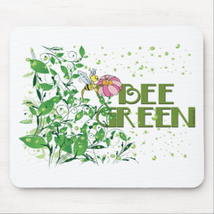 Tapis De Souris Bee Green