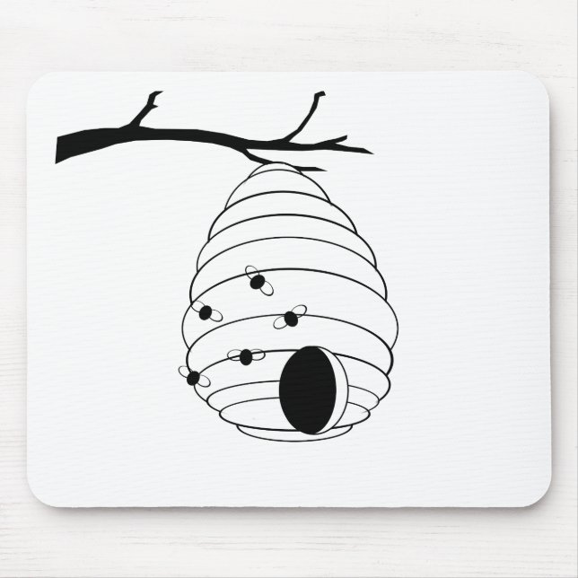 Tapis De Souris Bee My Honey Sketch (Devant)