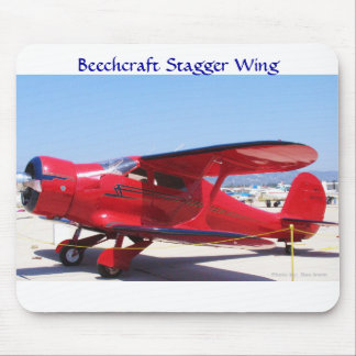Tapis De Souris Beechcraft chancellent l'aile