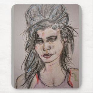 Tapis De Souris Beehive Girl Walking