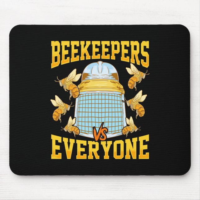 Tapis De Souris Beekeeper Gift | Beekeepers And Everyone (Devant)