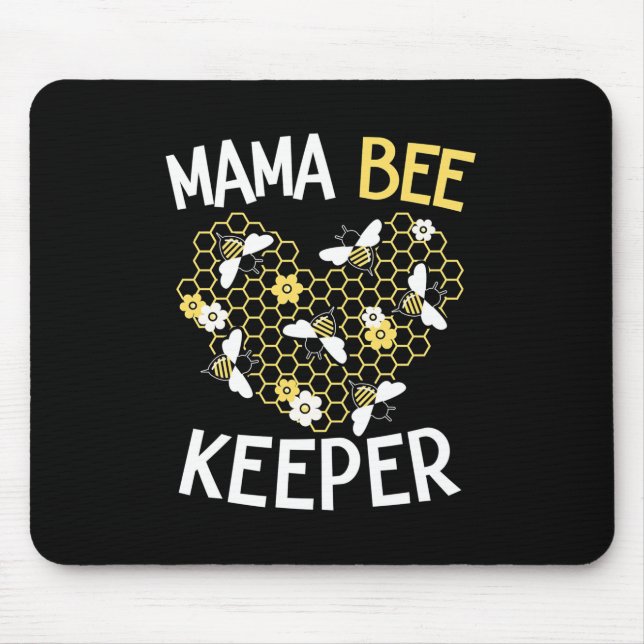 Tapis De Souris Beekeeper Gift | Mama Bee Keeper (Devant)