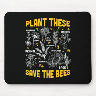 Tapis De Souris Beekeeper Gift | Plant These Save The Bees