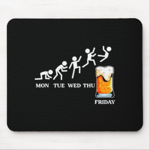 Tapis De Souris Beervolution Semaine de l'évolution de la bière Ve