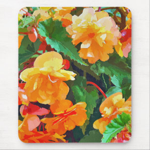 TAPIS DE SOURIS BEGONIAS