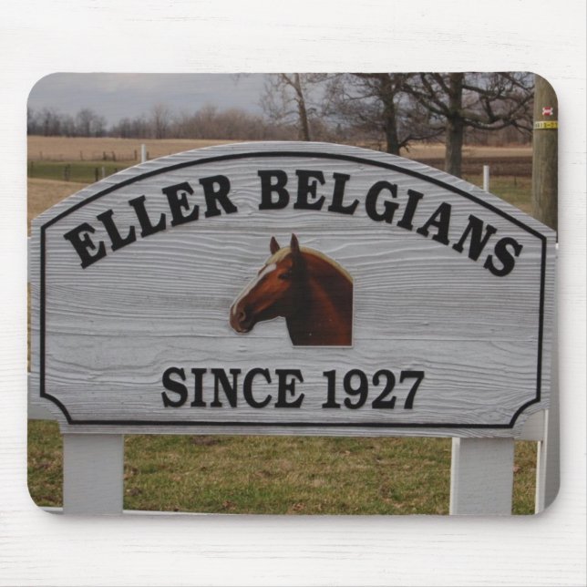 Tapis De Souris Belges Mousepad d'Eller (Devant)