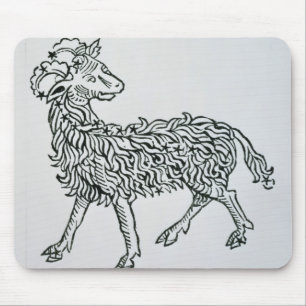 Tapis De Souris Bélier (la RAM) une illustration du 'Poeticon