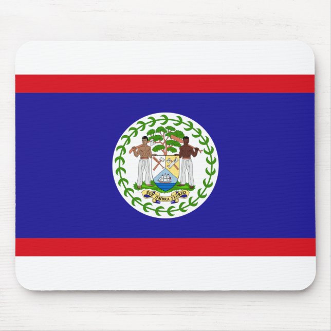 Tapis De Souris Belize Flag (Devant)