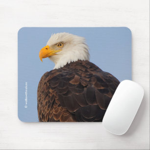 Tapis De Souris Belle aigle chauve dans un arbre