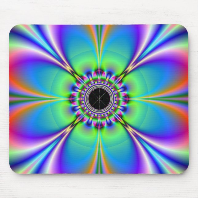 Tapis De Souris Belle Aloha Floral Mousepad (Devant)