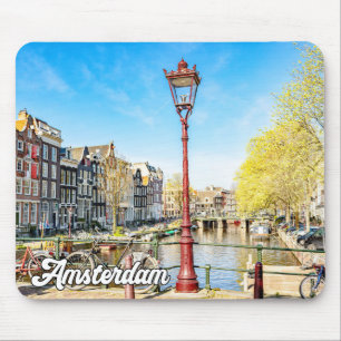 Tapis De Souris Belle Amsterdam, Pays-Bas