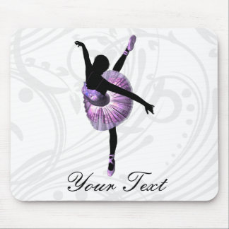 Tapis De Souris Belle Ballerina en violet