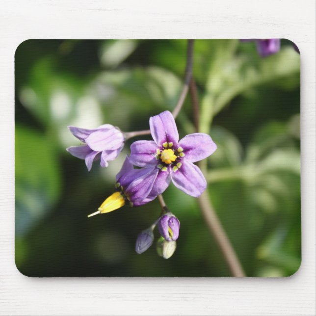 Tapis De Souris Belle conception de mousepad de fleur (Devant)