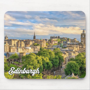 Tapis De Souris Belle Edinburgh Skyline, Écosse