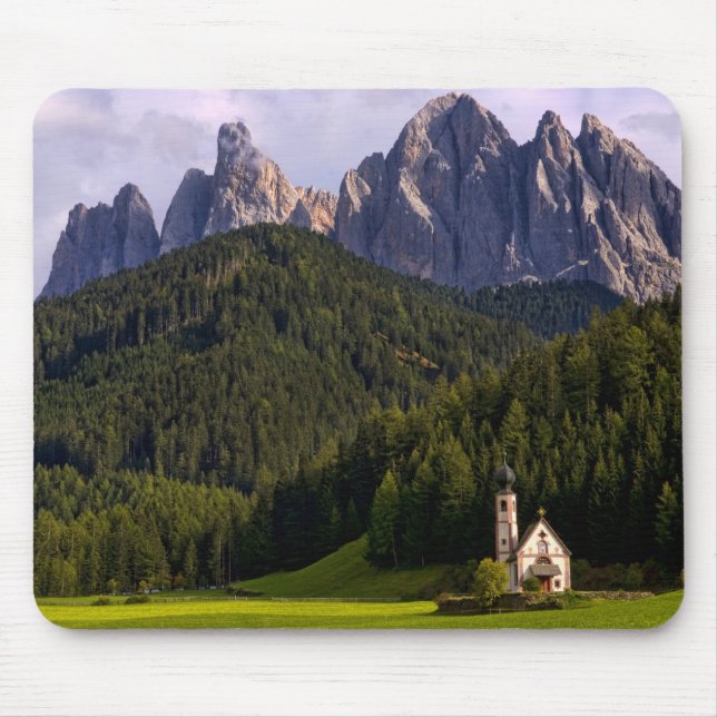 Tapis De Souris Belle église isolée et solitaire appelée Rainui 2 (Devant)